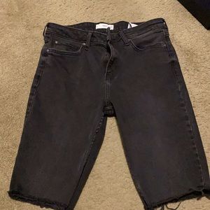 Mango Denim Shorts Size 8